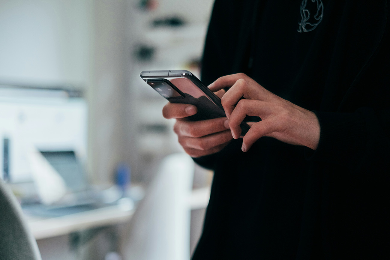 HazMate Demo auf dem Smartphone